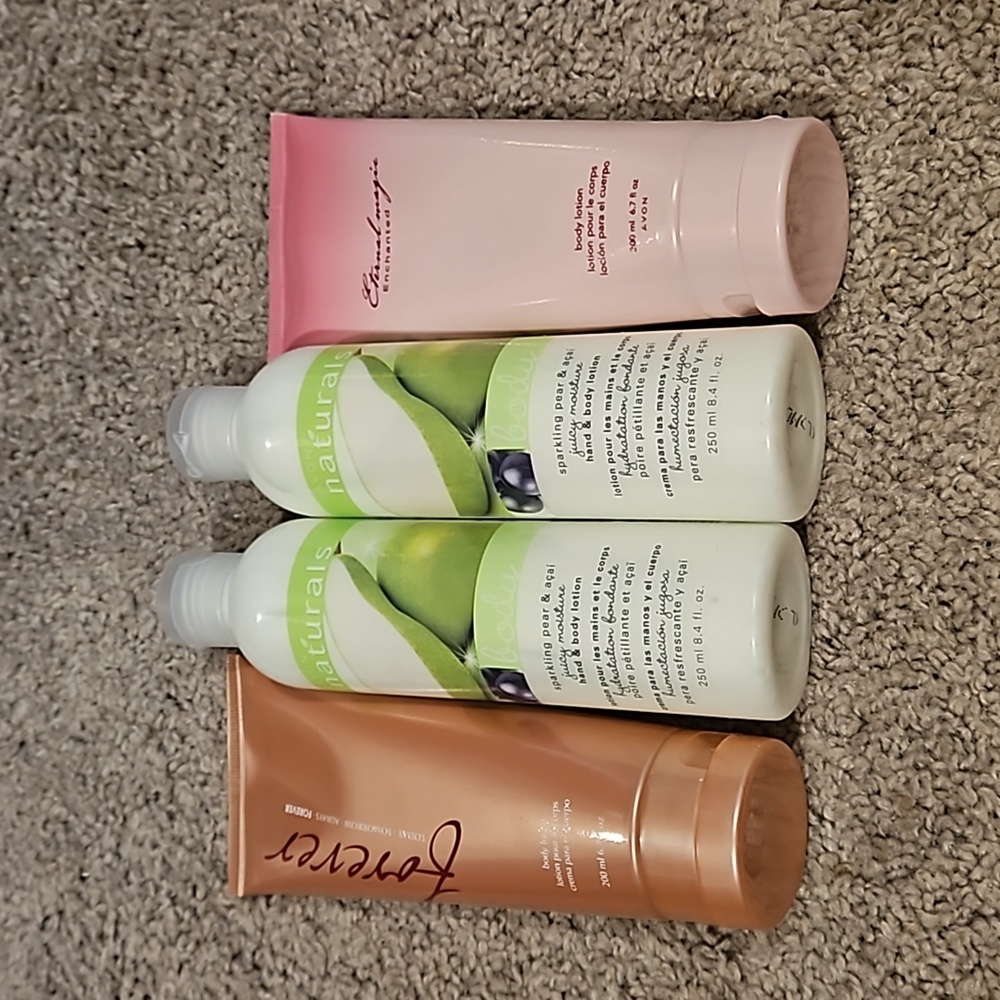 Lot Of 4 Avon Body Lotions BRAND NEW